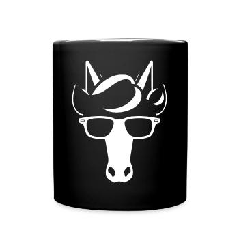 Unicorns Anime Unicorn Manga Fairytale Sunglasses - Full Colour Mug - black - Front