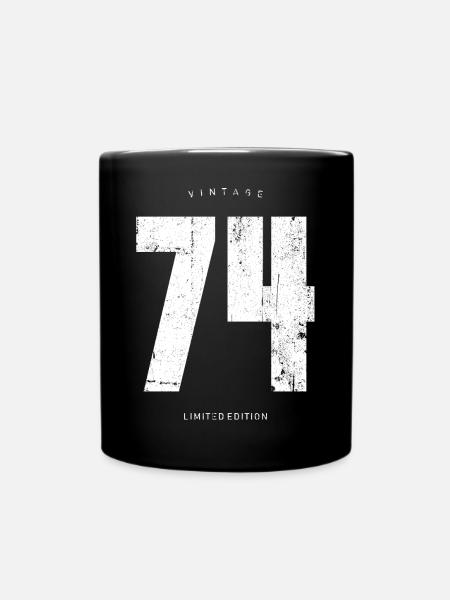 Vintage 74 Limited Edition - Full Colour Mug - black