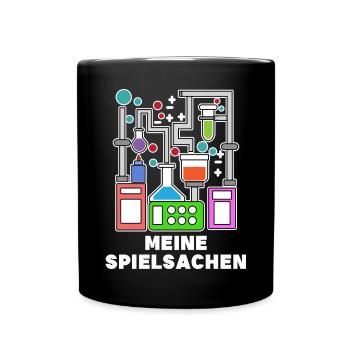 Karriere Statement Wissenschafter Erfolg Job - Tasse einfarbig - Schwarz - Vorne