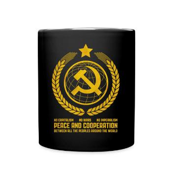 Communist internationalism - Full Colour Mug - black - Front
