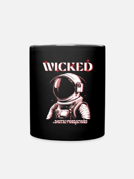 wicked - Mug uni - noir