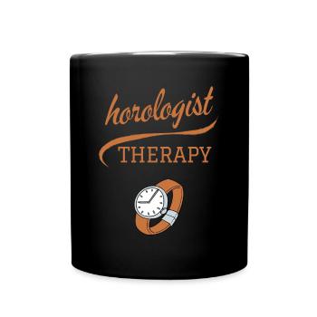 HOROLOGIST THERAPY WATCH COLLECTOR - Full Colour Mug - black - Front