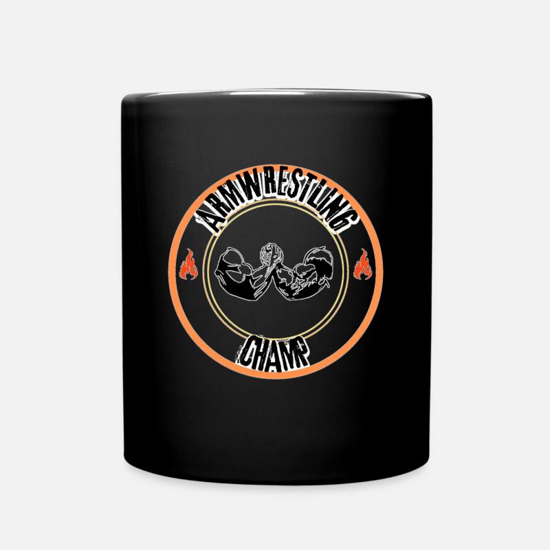 Arm Wrestling Champ Tee - Tasse einfarbig - Schwarz