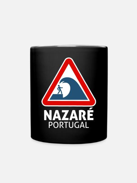 Nazare (dark) - Full Colour Mug - black