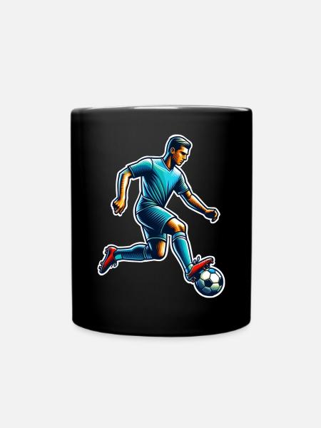 Football Joueurs de football - Mug uni - noir