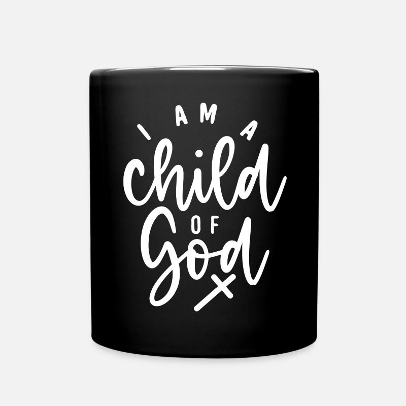 Jésus Dieu Bible Église Foi chrétienne Croire - Mug uni - noir