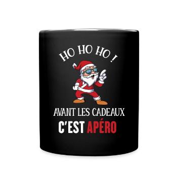 noël humour idée cadeau vêtement famille homme T-S - Mug uni - noir - Devant