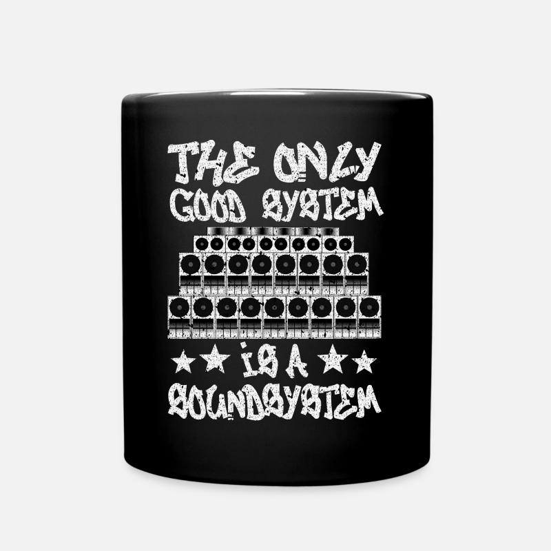 Un bon système est un système de sonorisation - Mug uni - noir