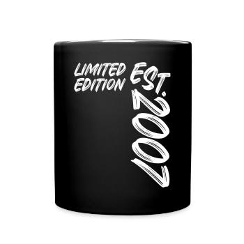 Édition limitée Est. 2007 - Mug uni - noir - Devant