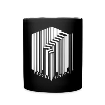 Code Illusion bester ean lol Cash Money hoch Game - Tasse einfarbig - Schwarz - Vorne