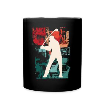 Golf Golfing Golfers Sports Hobby Club Vintage - Full Colour Mug - black - Front