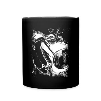 Two-stroke legend black and white - Full Colour Mug - black - Front