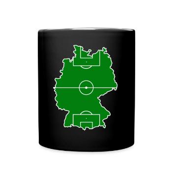 Football Germany - Full Colour Mug - black - Front