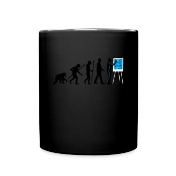 Evolution Trainer 12_2017 - Tasse einfarbig - Schwarz - Vorne