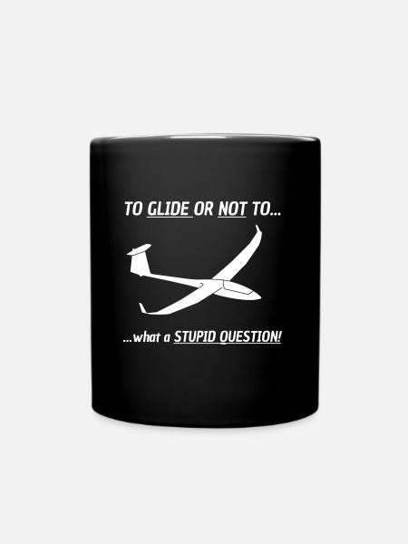 Glider Glide Glider Gift Tshirt - Mug uni - noir