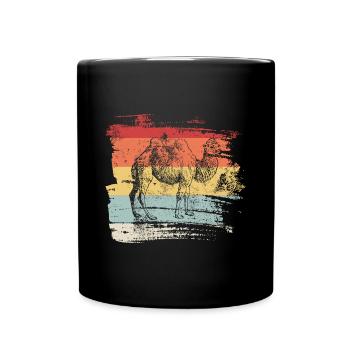 camel - Full Colour Mug - black - Front