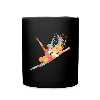Danseur Danseur - Mug uni - noir - Devant