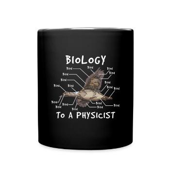 Physik Experte - Tasse einfarbig - Schwarz - Vorne