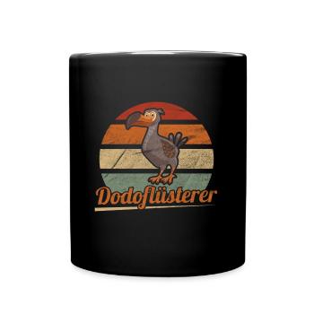 Dodo Mauritius Vogel - Tasse einfarbig - Schwarz - Vorne