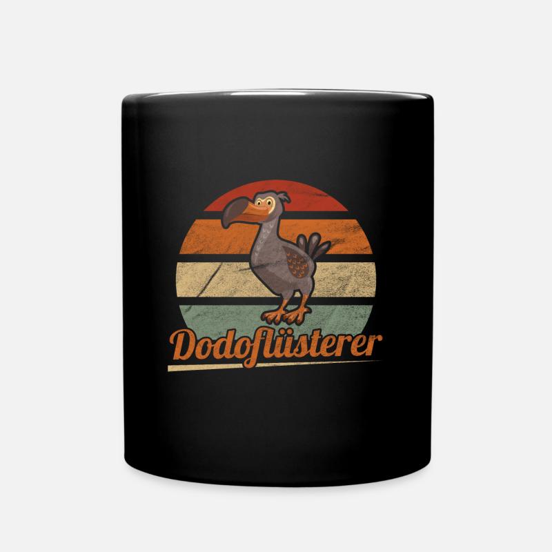 Dodo Mauritius Vogel - Tasse einfarbig - Schwarz
