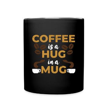 Coffee Espresso Morning Coffee Drinker Americano - Mug uni - noir - Devant