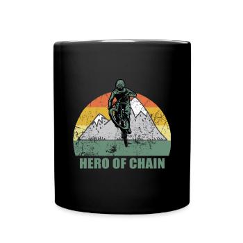 Vélo de montagne Cyclisme Cyclisme Cyclisme - Mug uni - noir - Devant