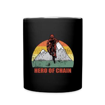 Vélo de montagne Cyclisme Cyclisme Cyclisme - Mug uni - noir - Devant