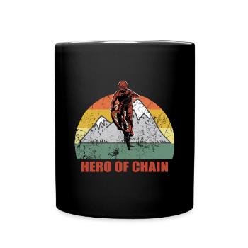 Vélo de montagne Cyclisme Cyclisme Cyclisme - Mug uni - noir - Devant