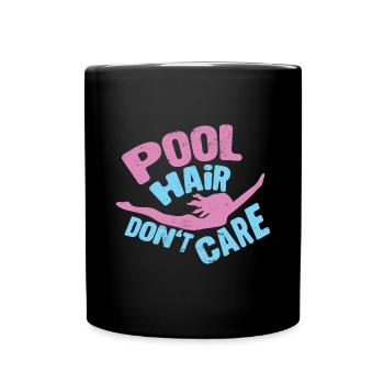 Nageurs Natation 50 mètres piste Brasse - Mug uni - noir - Devant