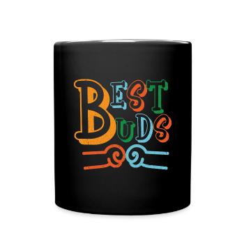 Meilleurs amis Meilleurs bourgeons Meilleur ami - Mug uni - noir - Devant