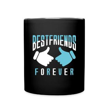 Meilleurs amis Meilleurs bourgeons Meilleur ami - Mug uni - noir - Devant