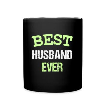 BEST HUSBAND EVER - Full Colour Mug - black - Front