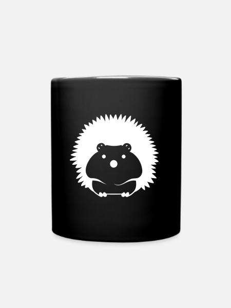 Hérisson - Mug uni - noir