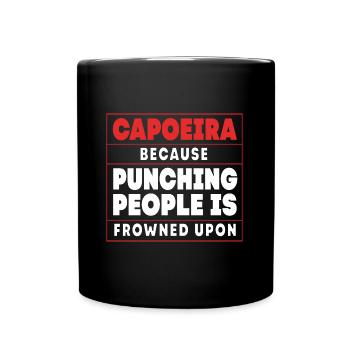 Capoeira - Mug uni - noir - Devant