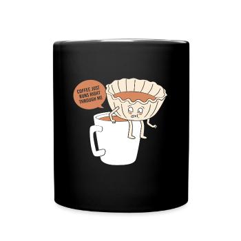 Café Caféine Barista Espresso - Mug uni - noir - Devant
