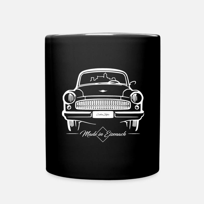 Wartburg 311 - Ostkult - DDR - Tasse einfarbig - Schwarz
