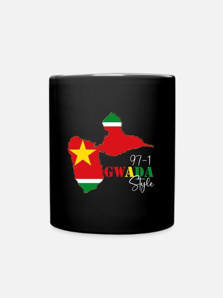 Gwada Style Cadeau Guadeloupe 971 - Mug uni - noir