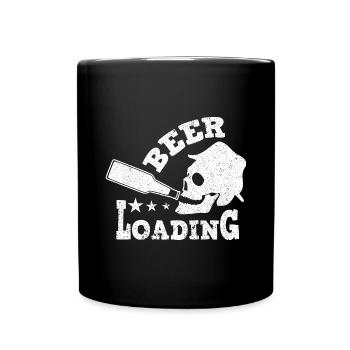 Bière Bière Bière Boire de la bière Alcohol Party - Mug uni - noir - Devant