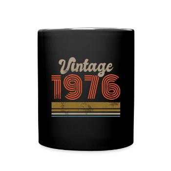 Birthday Vintage 1976 Limited Edition - 1976 - Full Colour Mug - black - Front
