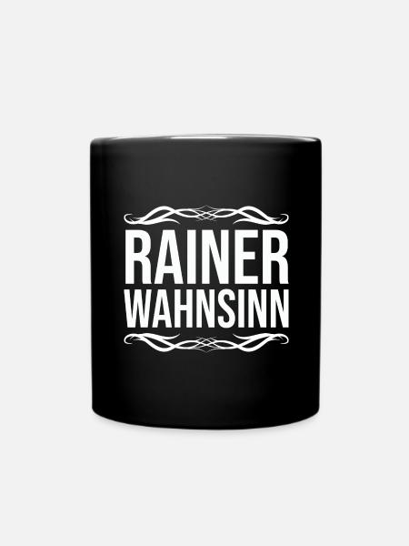 Rainer - Tasse einfarbig - Schwarz