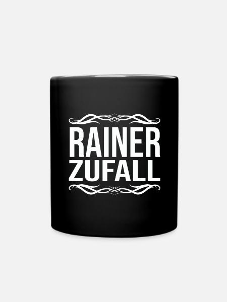 Rainer - Tasse einfarbig - Schwarz