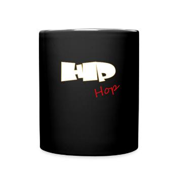 Hip Hop - Tasse einfarbig - Schwarz - Vorne