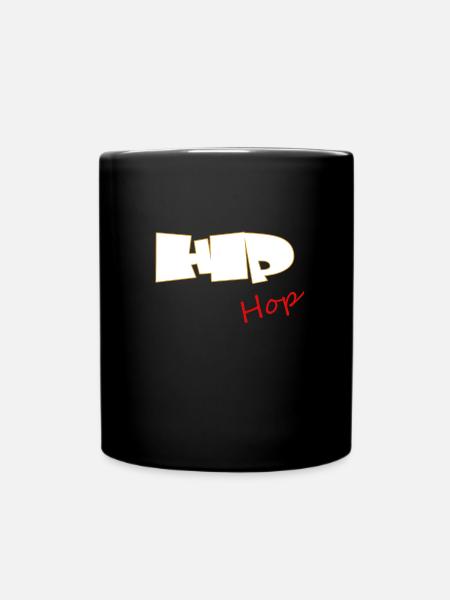 Hip Hop - Tasse einfarbig - Schwarz