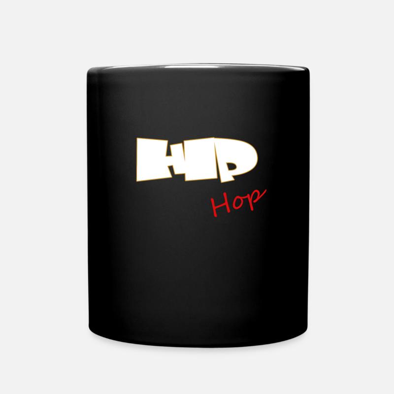 Hip Hop - Tasse einfarbig - Schwarz