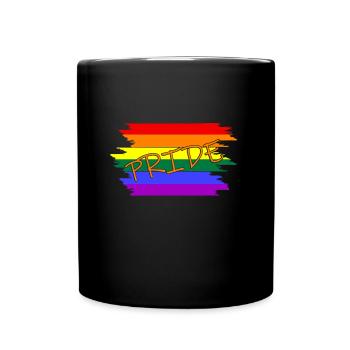 LGBT - Tasse einfarbig - Schwarz - Vorne