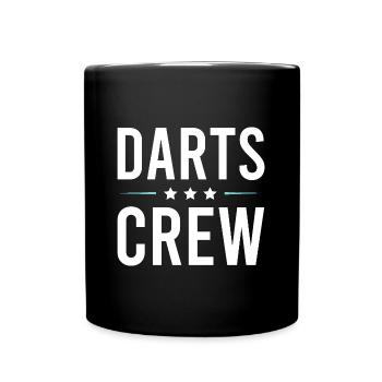 Équipe de fléchettes - Mug uni - noir - Devant