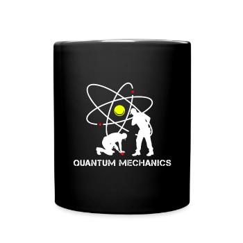 Quantum mechanics physicist - Full Colour Mug - black - Front