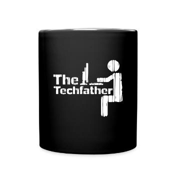 Computer science dad - Full Colour Mug - black - Front