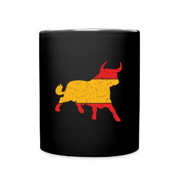Taureau, Bull, Toro | Taureau espagnol - Mug uni - noir - Devant