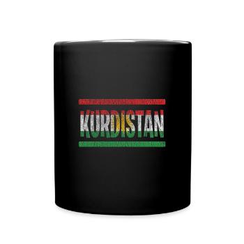 Kurdistan - Full Colour Mug - black - Front